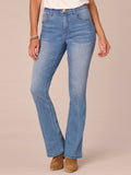 "Ab"solution® High Rise Cascading D Pocket Itty Bitty Boot Tall Jeans