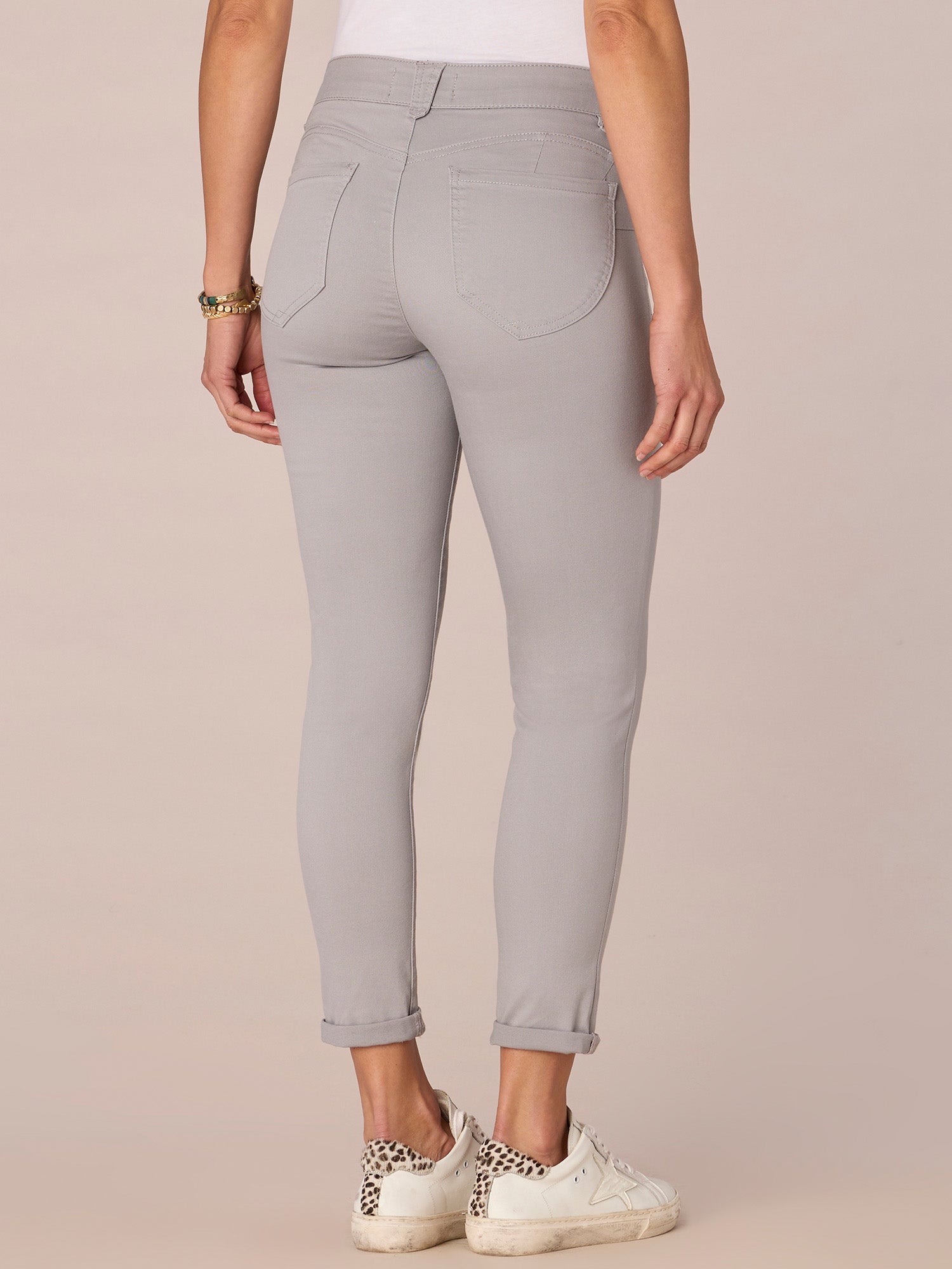 "Ab"solution® Colored Ankle Skimmer Pants