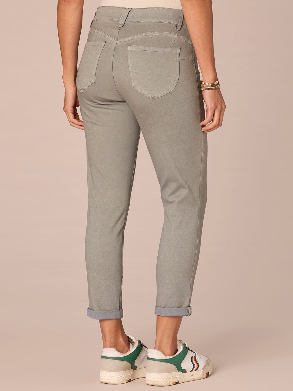 "Ab"solution® Colored Ankle Skimmer Pants