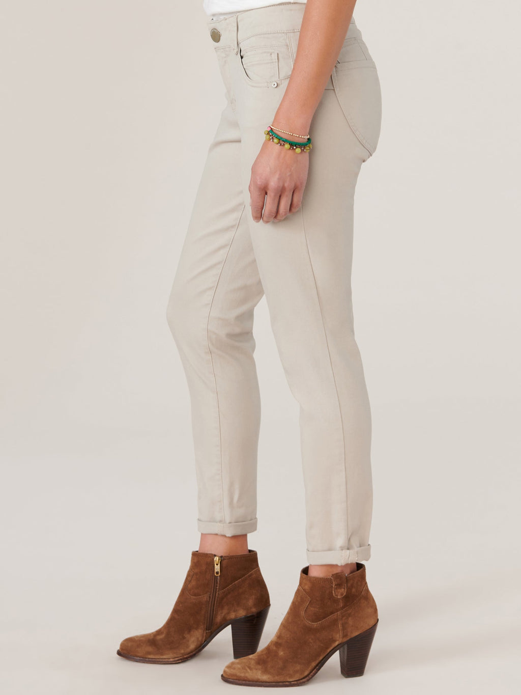 "Ab"solution® Colored Ankle Skimmer Pants