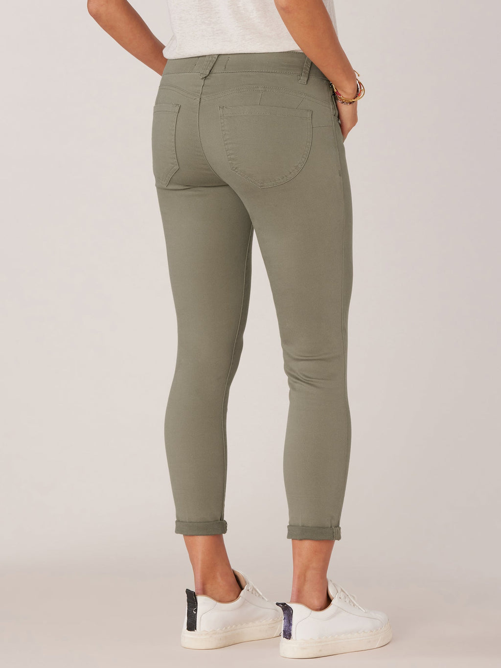 "Ab"solution® Colored Ankle Skimmer Pants