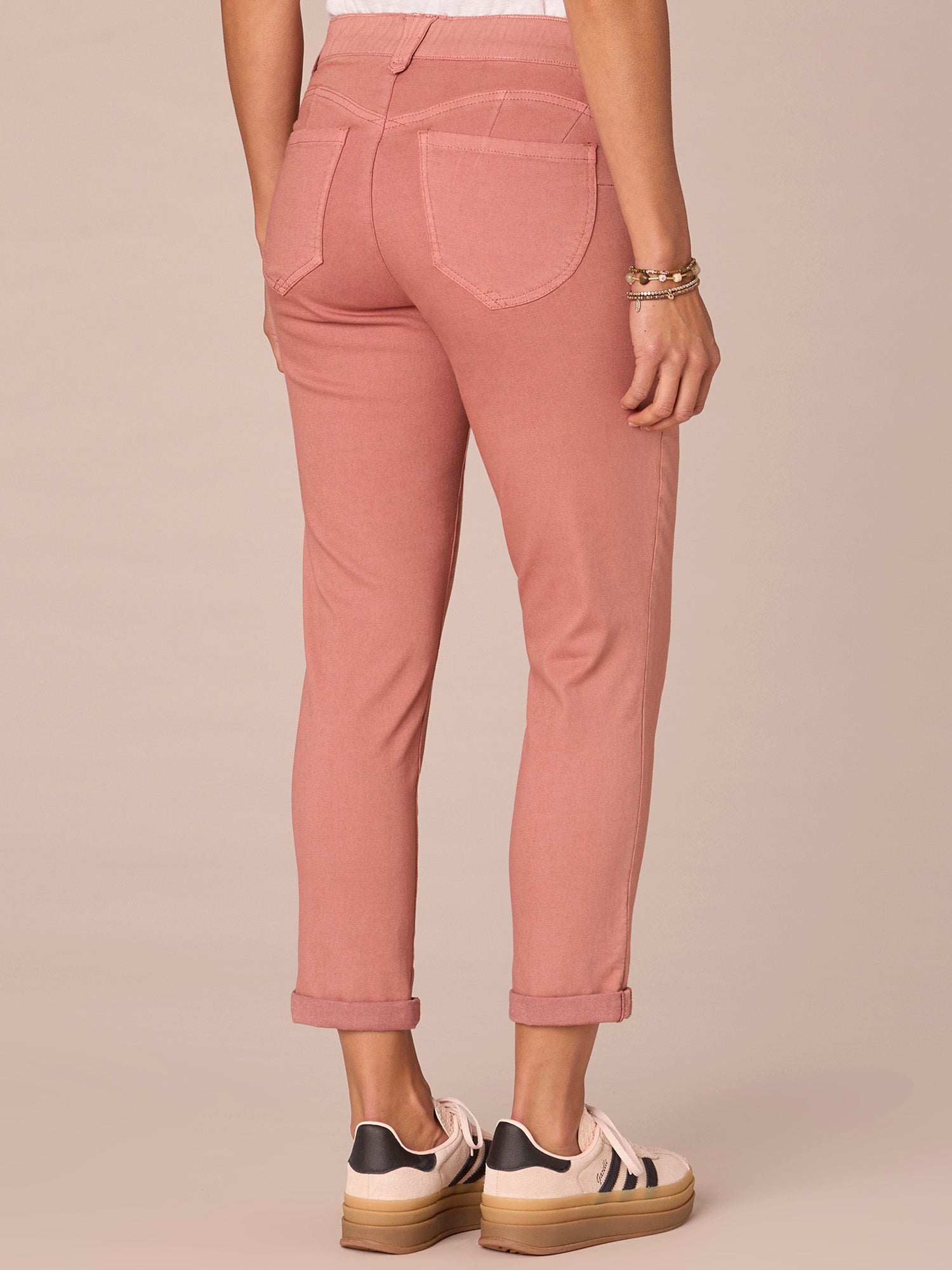 "Ab"solution® Colored Ankle Skimmer Pants