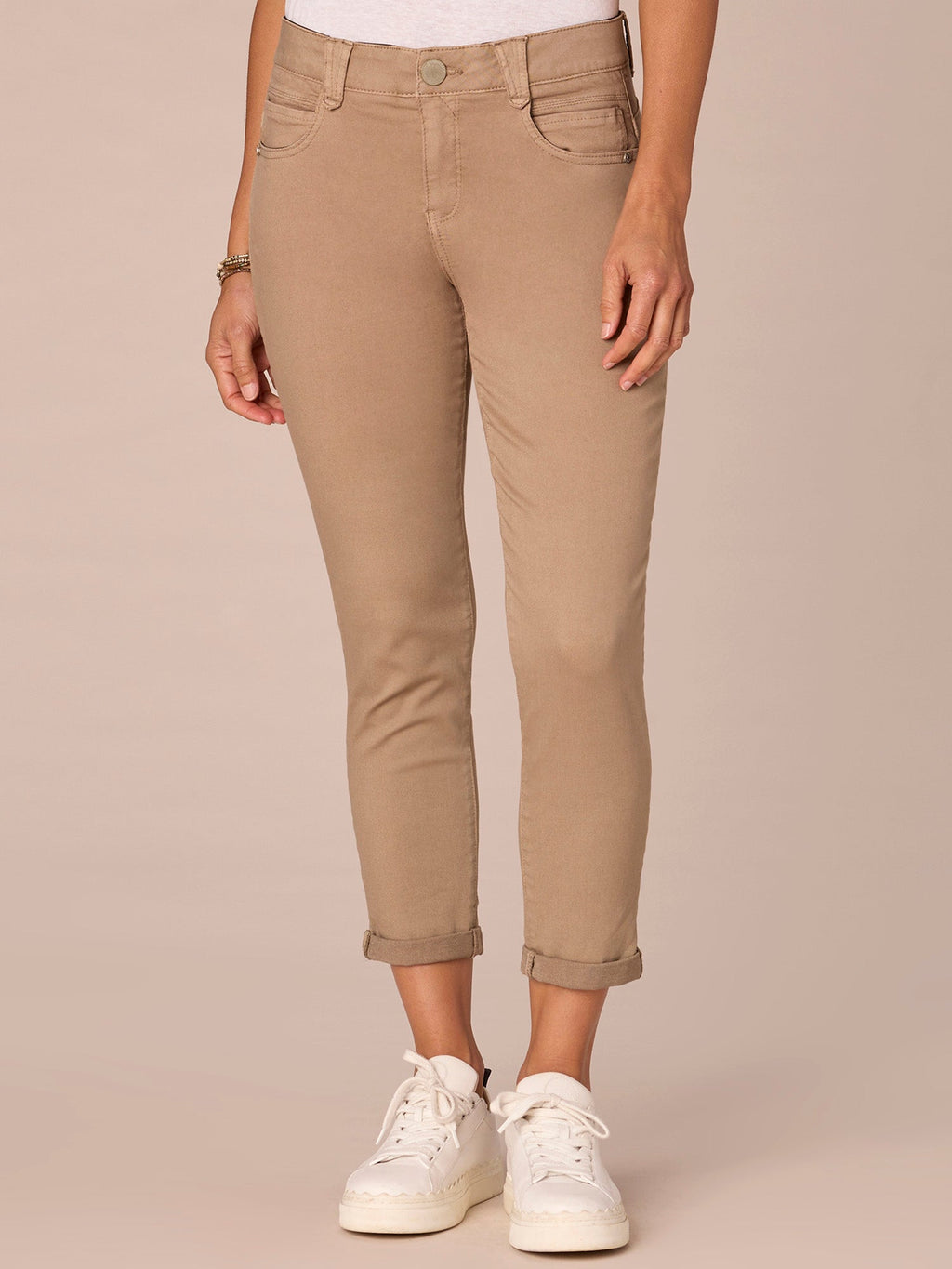 "Ab"solution® Colored Ankle Skimmer Pants