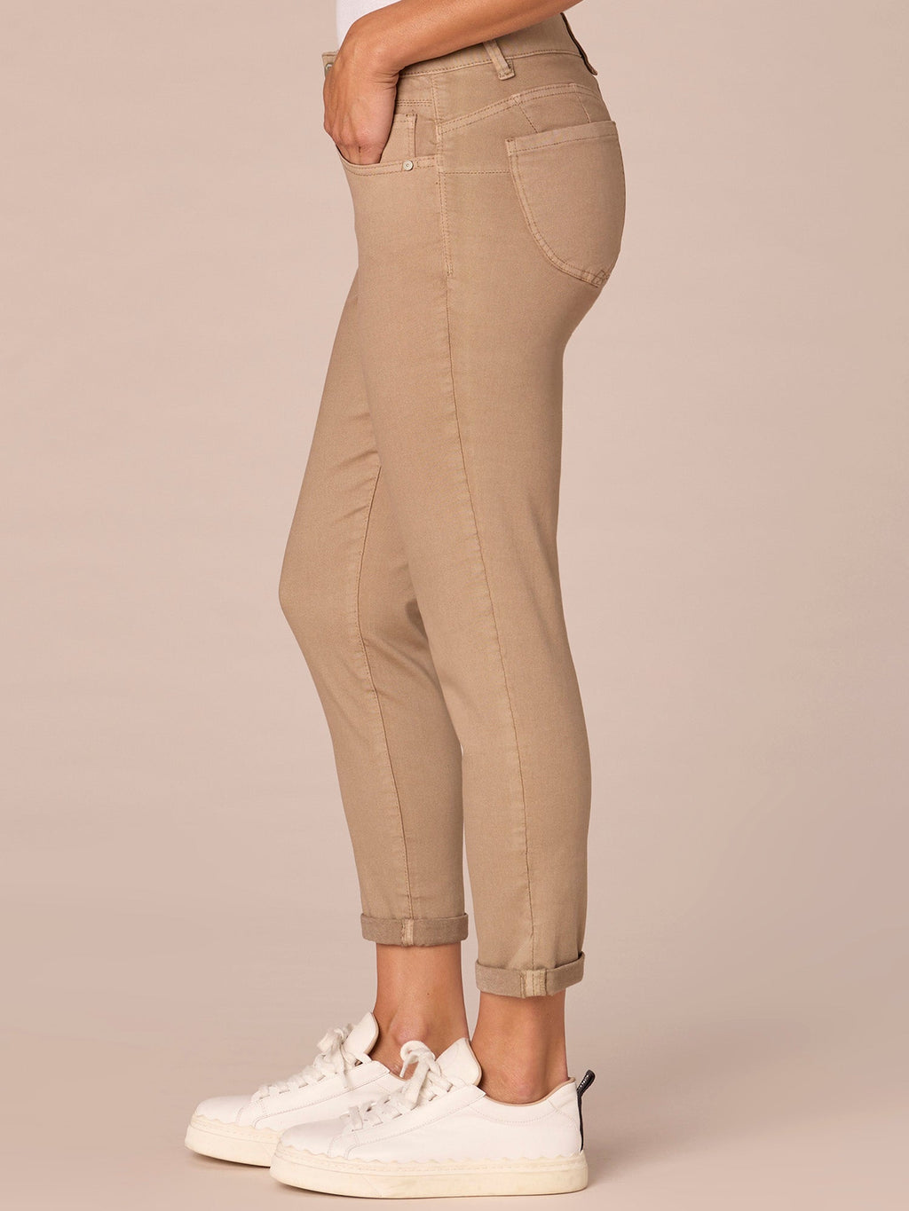 "Ab"solution® Colored Ankle Skimmer Pants