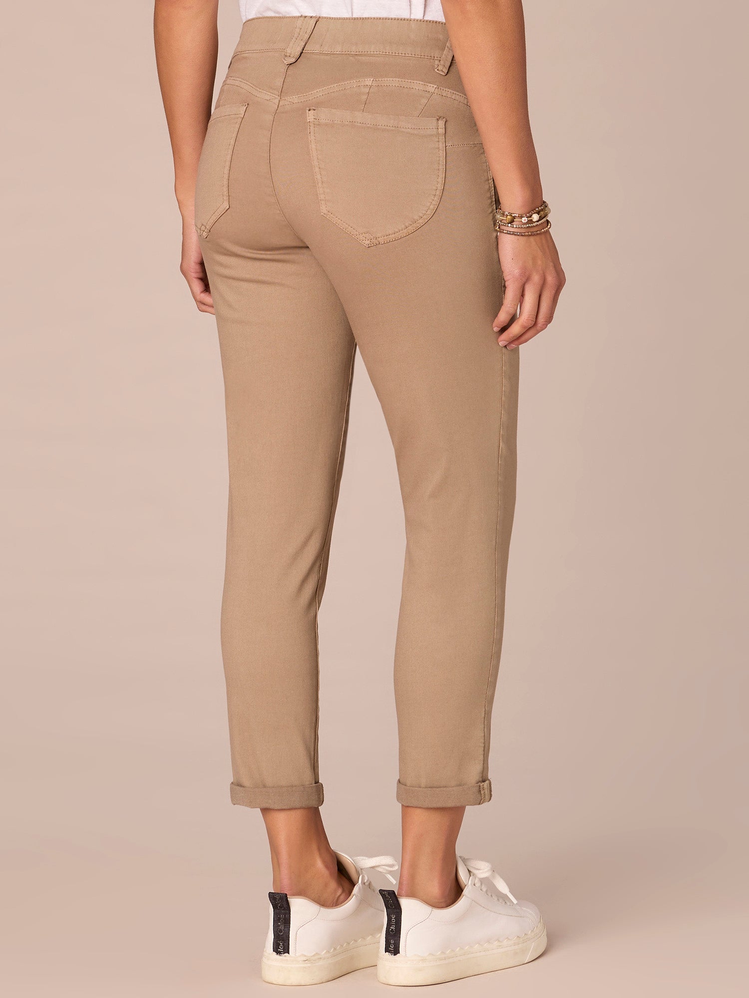 "Ab"solution® Colored Ankle Skimmer Pants