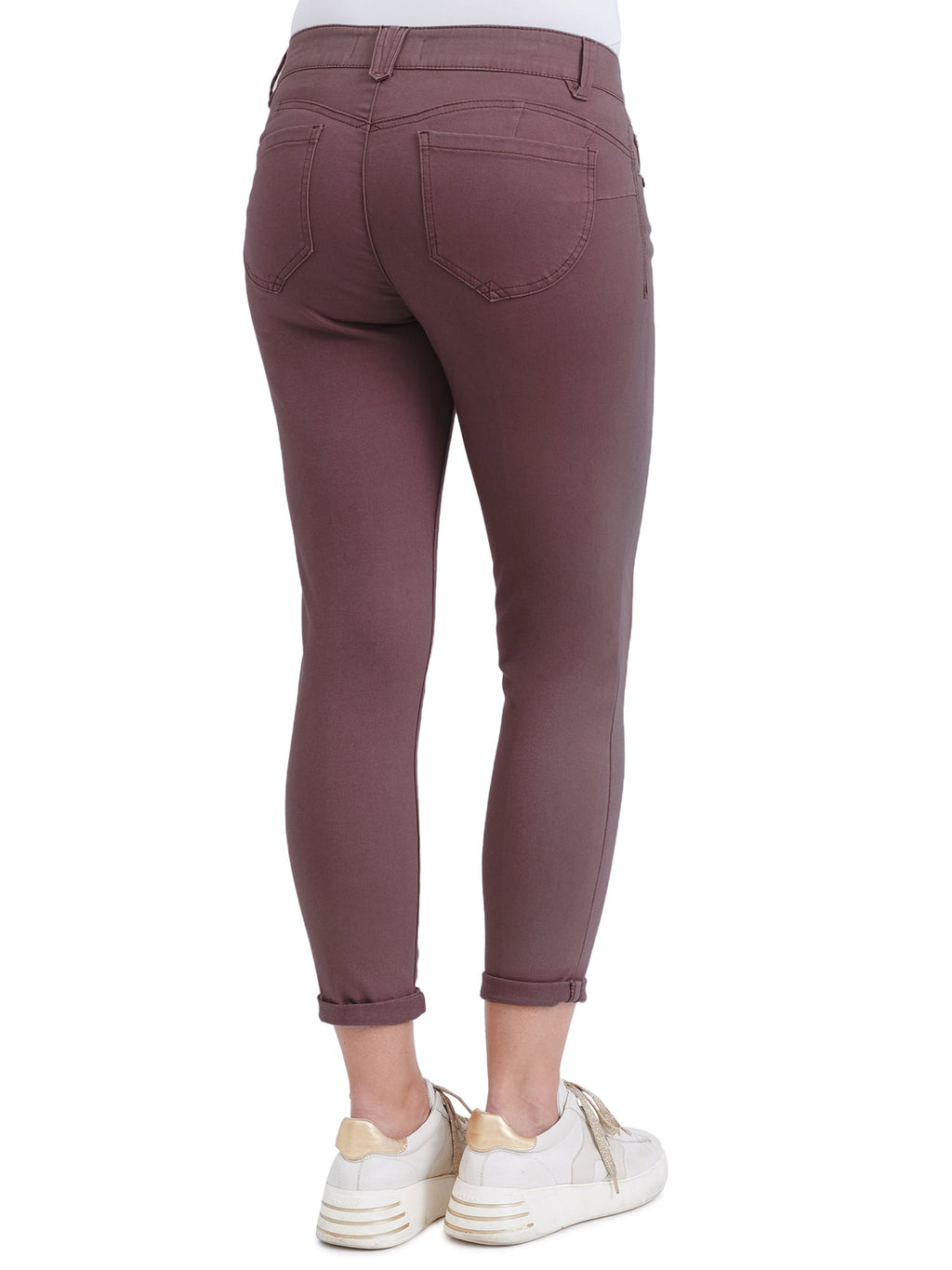 "Ab"solution® Colored Ankle Skimmer Pants