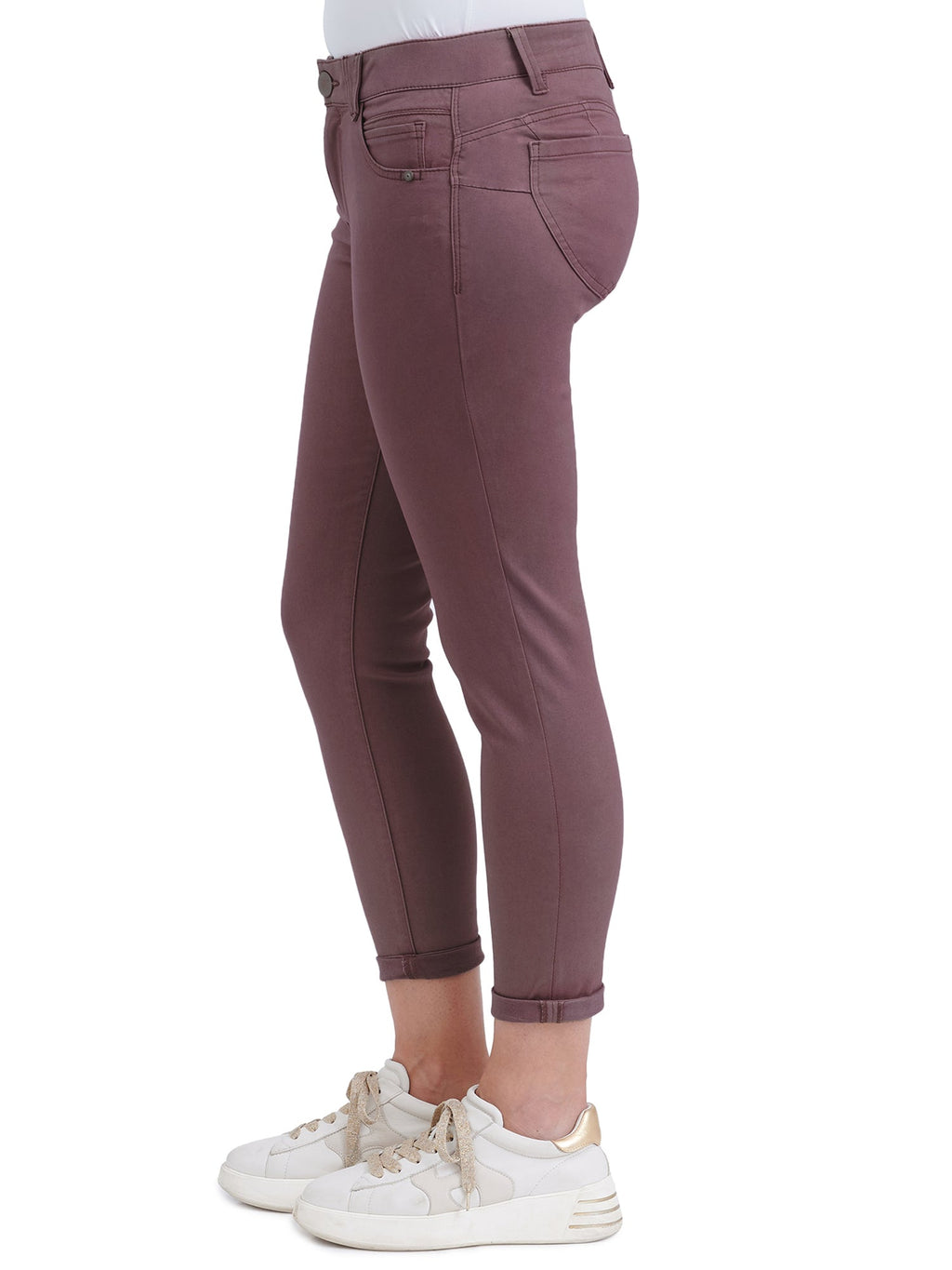 "Ab"solution® Colored Ankle Skimmer Pants
