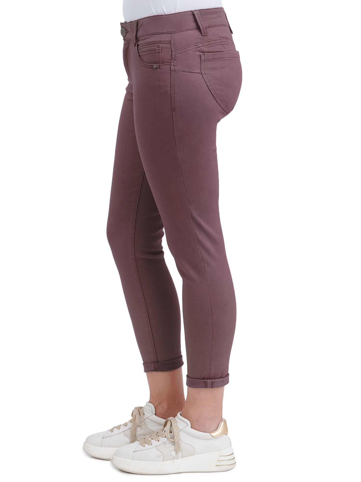 "Ab"solution® Colored Ankle Skimmer Pants