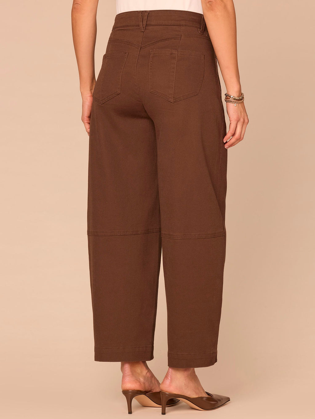 "Ab"solution® Skyrise Uneven Yoke Relaxed Barrel Leg Pants