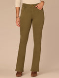 "Ab"solution Mid-Rise Itty Bitty Boot Woven Pants