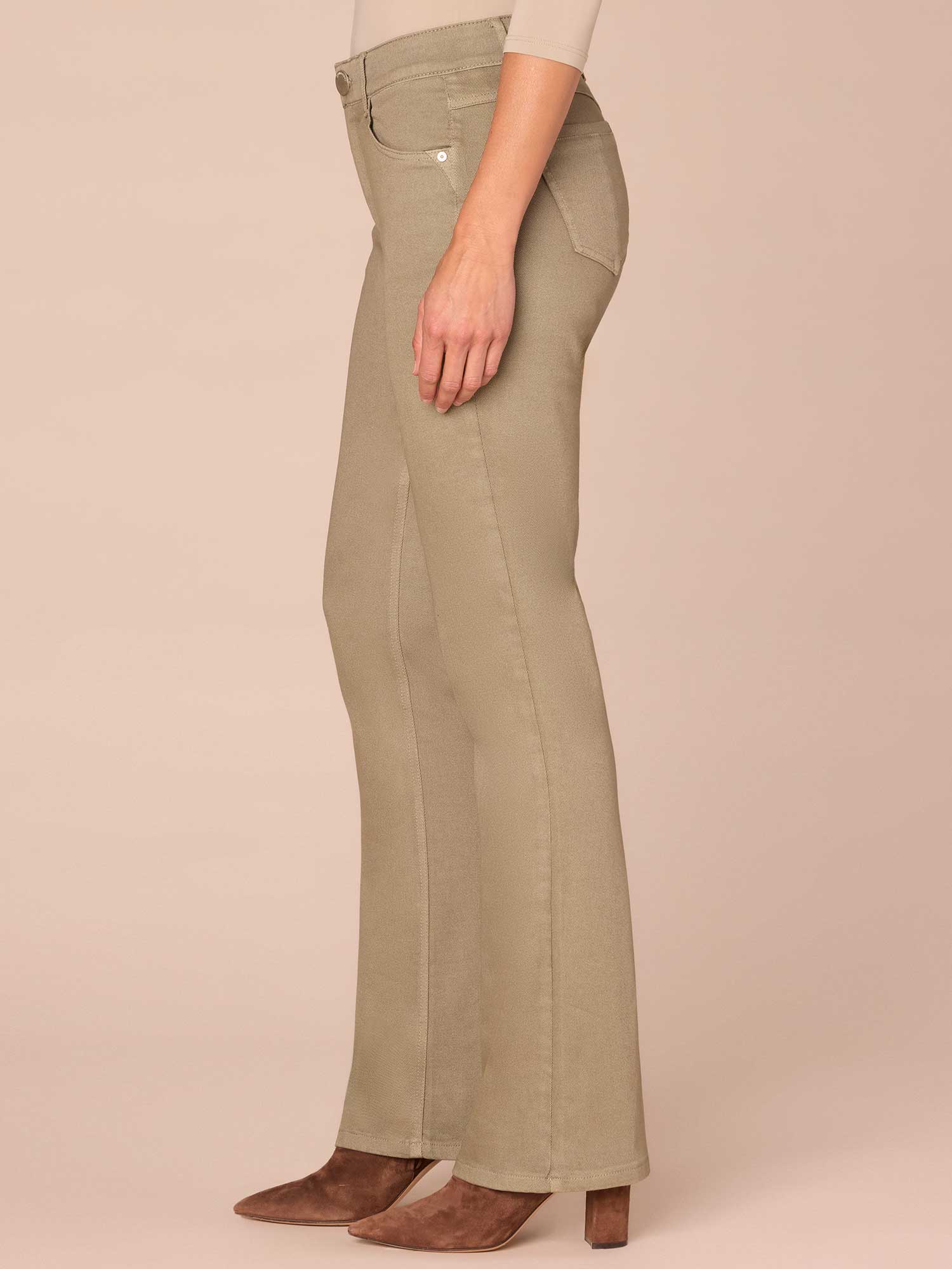 "Ab"solution® Mid-Rise Itty Bitty Bootcut Pants
