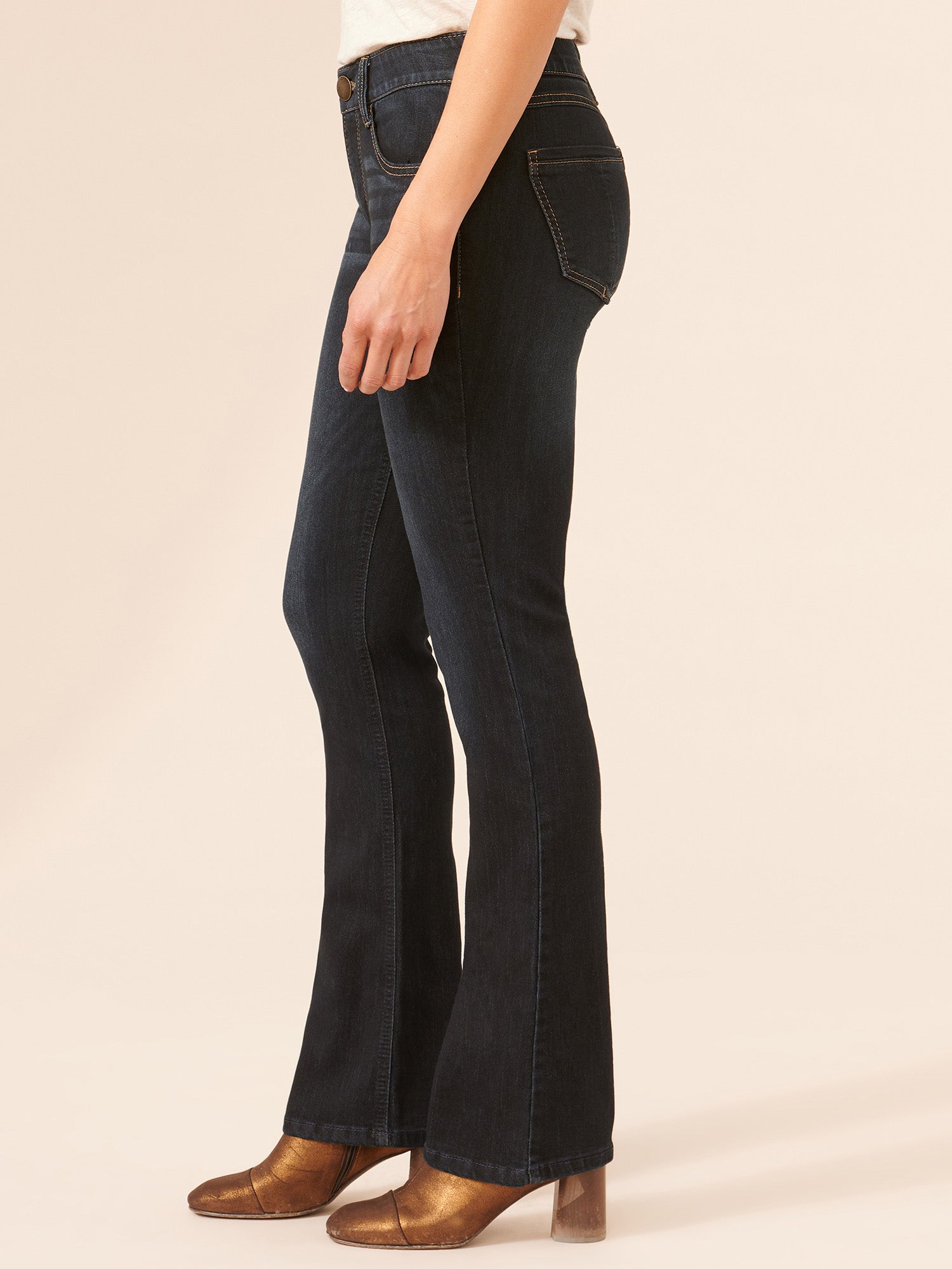 34" "Ab"solution® Indigo Itty Bitty Bootcut Tall Jeans
