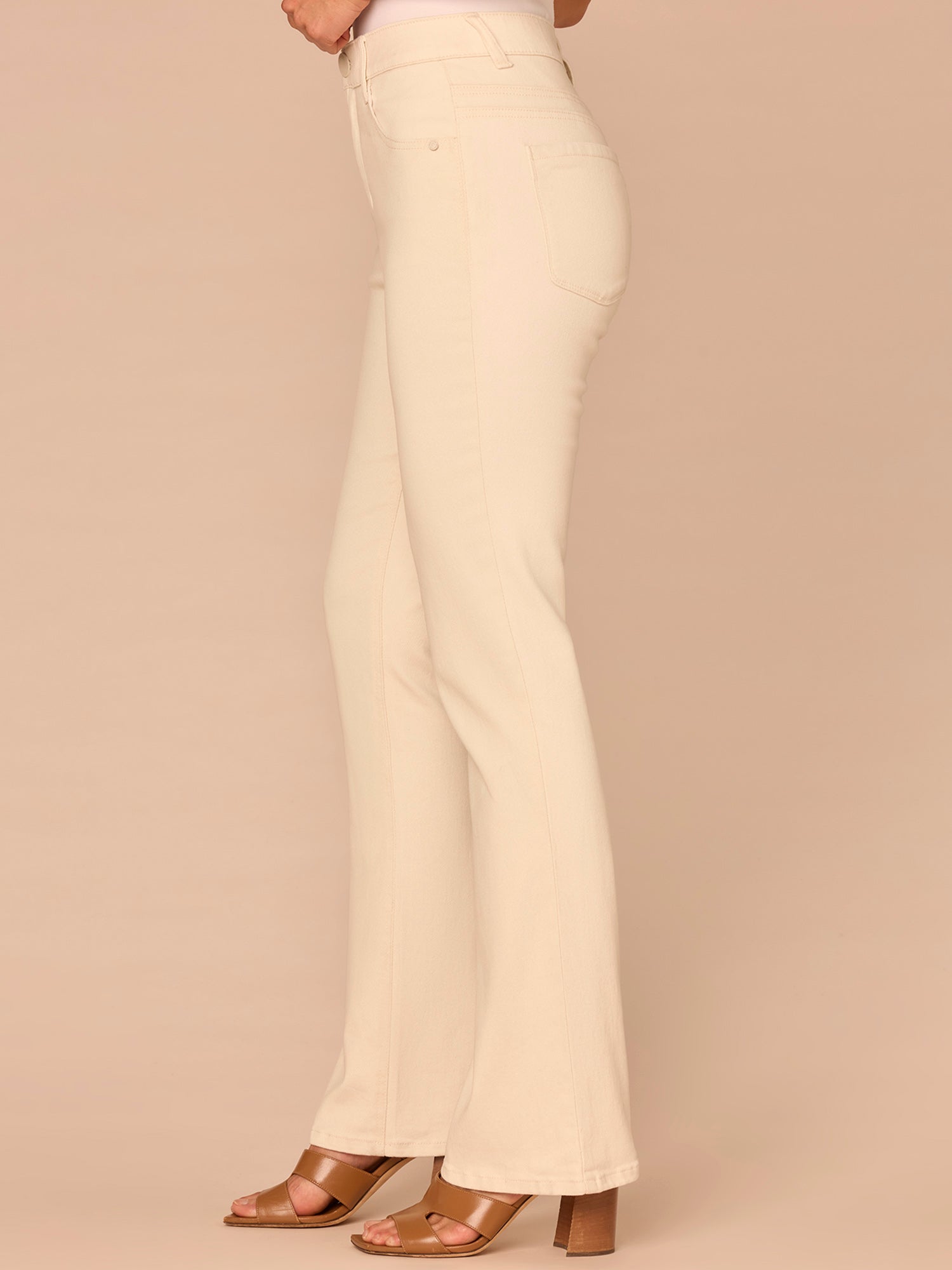 "Ab"solution® High Rise Double Yoke Itty Bitty Boot Plus Size Pants