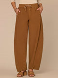 "Ab"leisure Skyrise Cinched Waist Toggle Hem Jogger Pants
