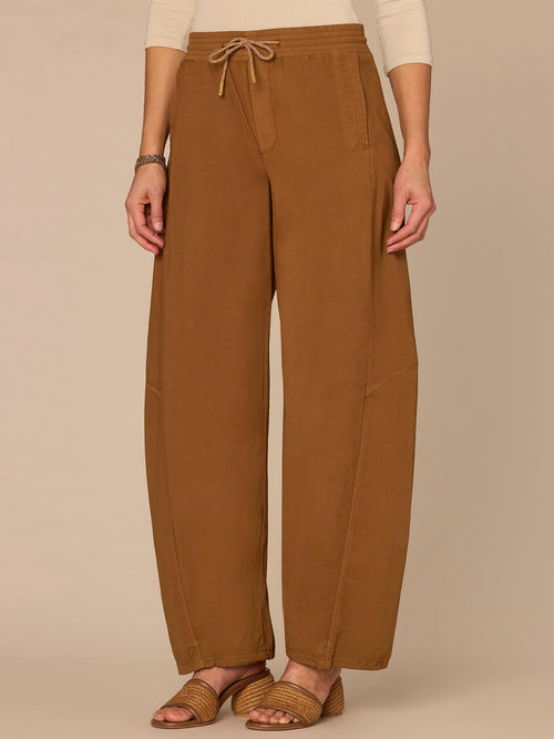 "Ab"leisure Skyrise Cinched Waist Toggle Hem Jogger Pants