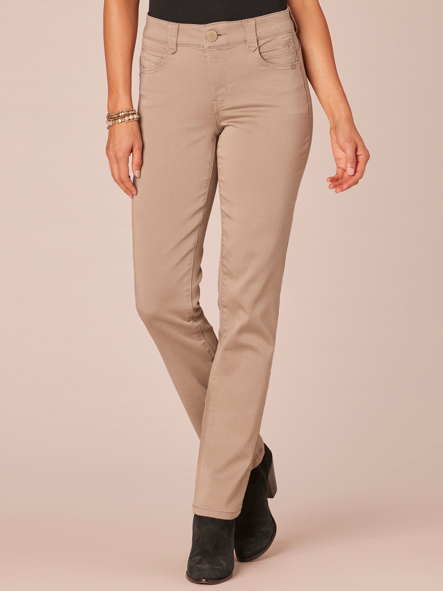 "Ab"solution® Straight Leg Tall Colored Jeans