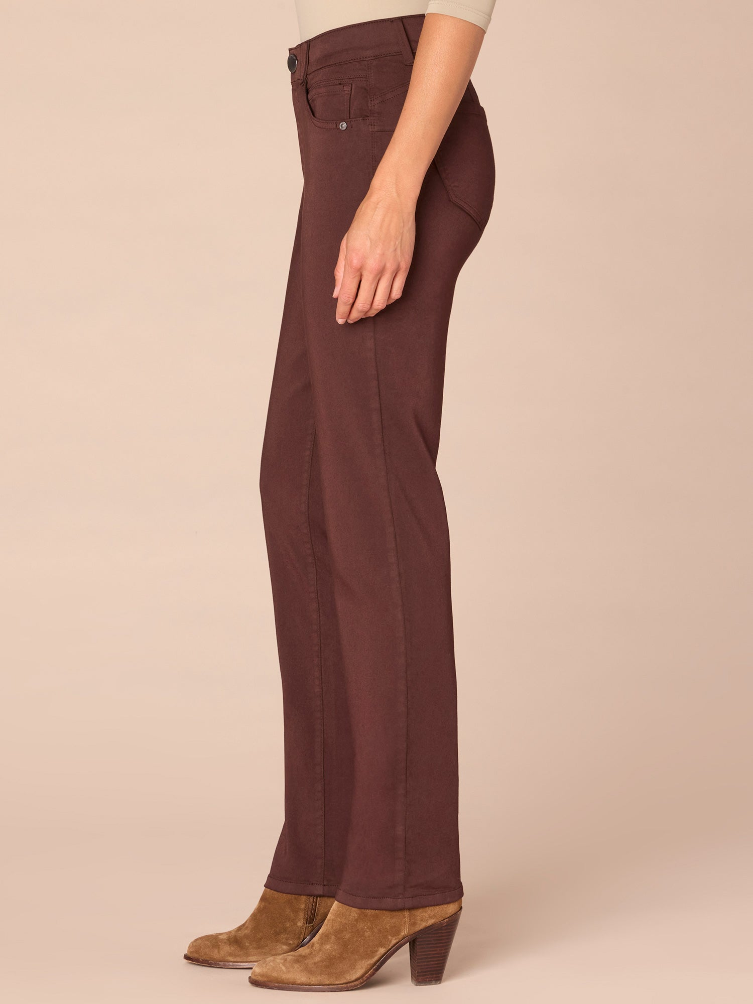 "Ab"solution® Straight Leg Colored Jeans