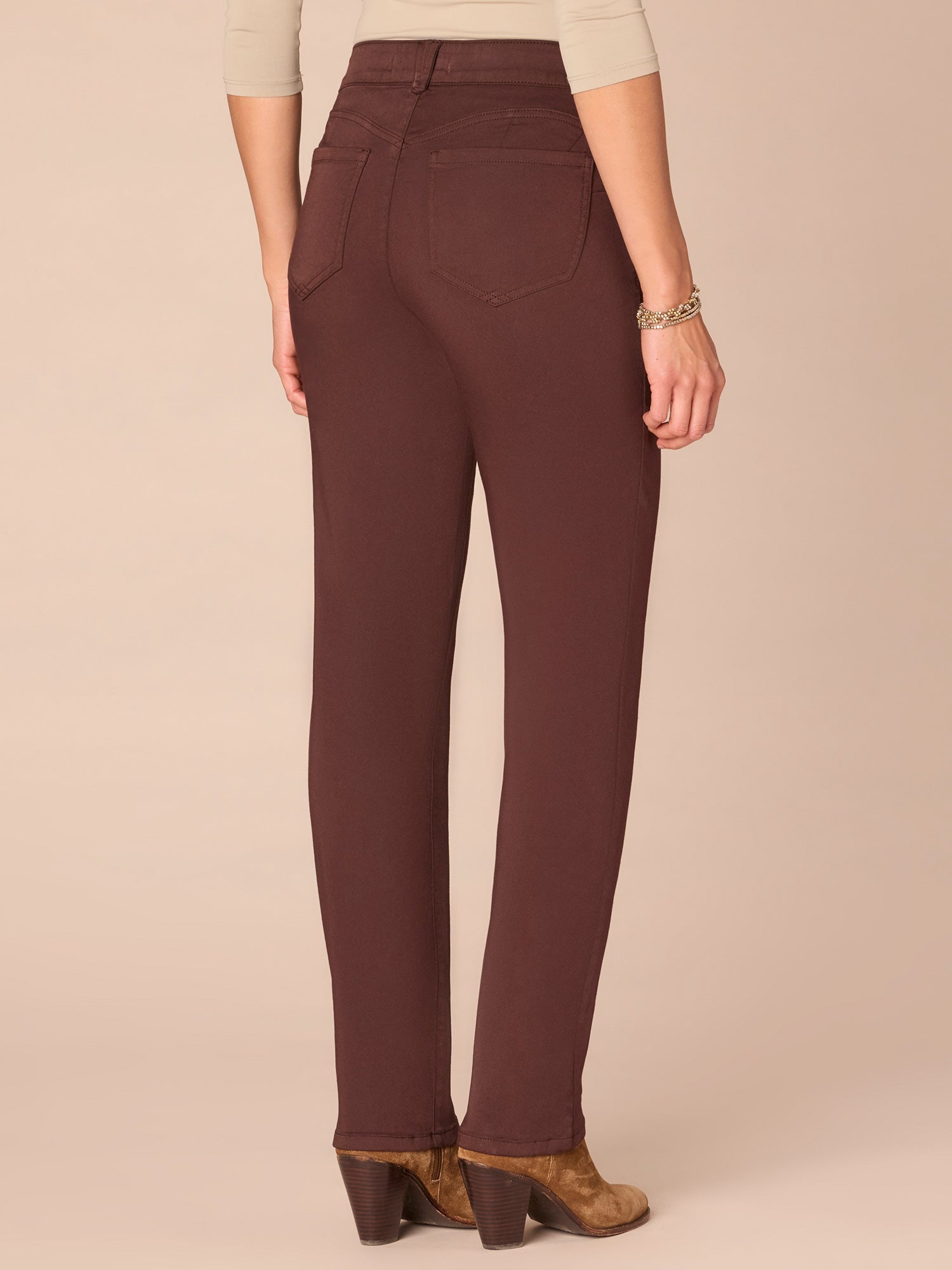 "Ab"solution® Straight Leg Tall Colored Jeans