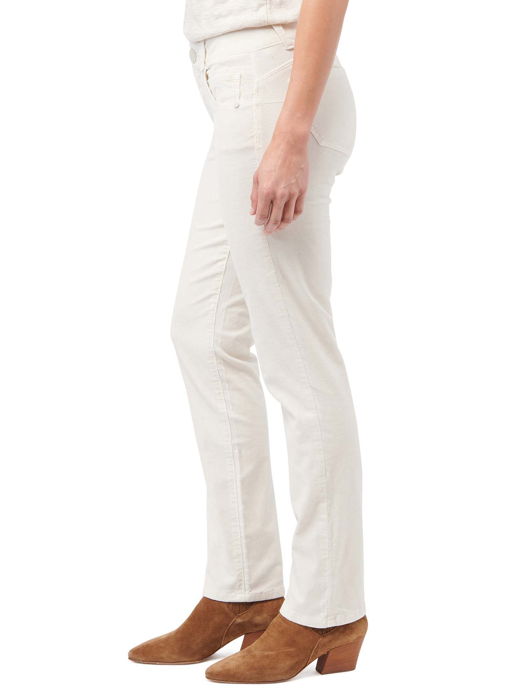 "Ab"solution® Mid-Rise Corduroy Straight Leg Pants