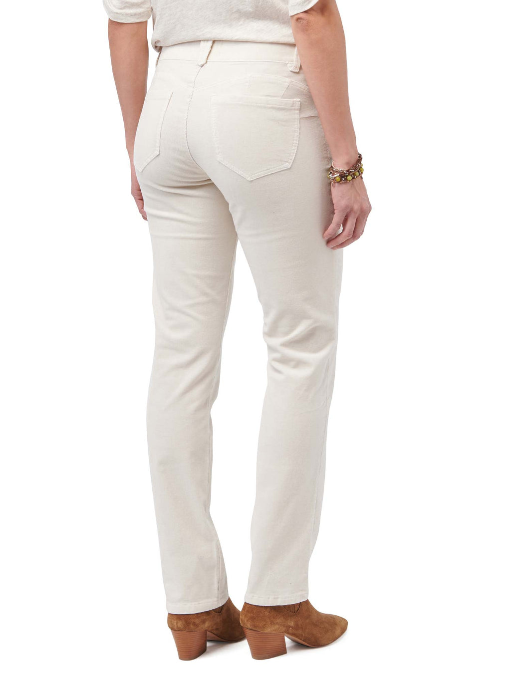 "Ab"solution® Mid-Rise Corduroy Straight Leg Pants