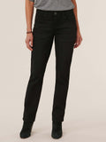 "Ab"solution® Booty Lift Straight Leg Black Jeans