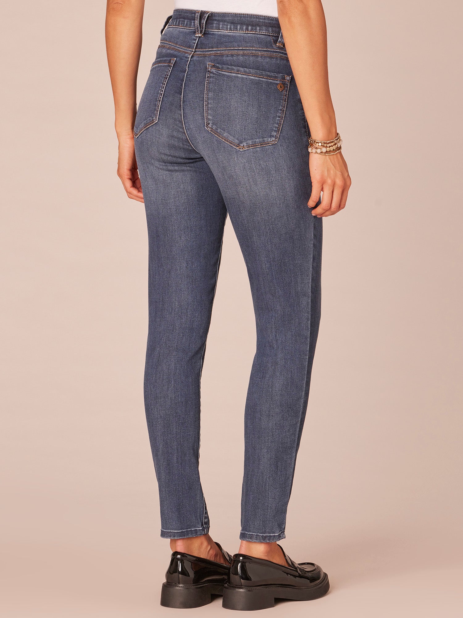 "Ab"solution High Rise Ankle Length Petite Jeans