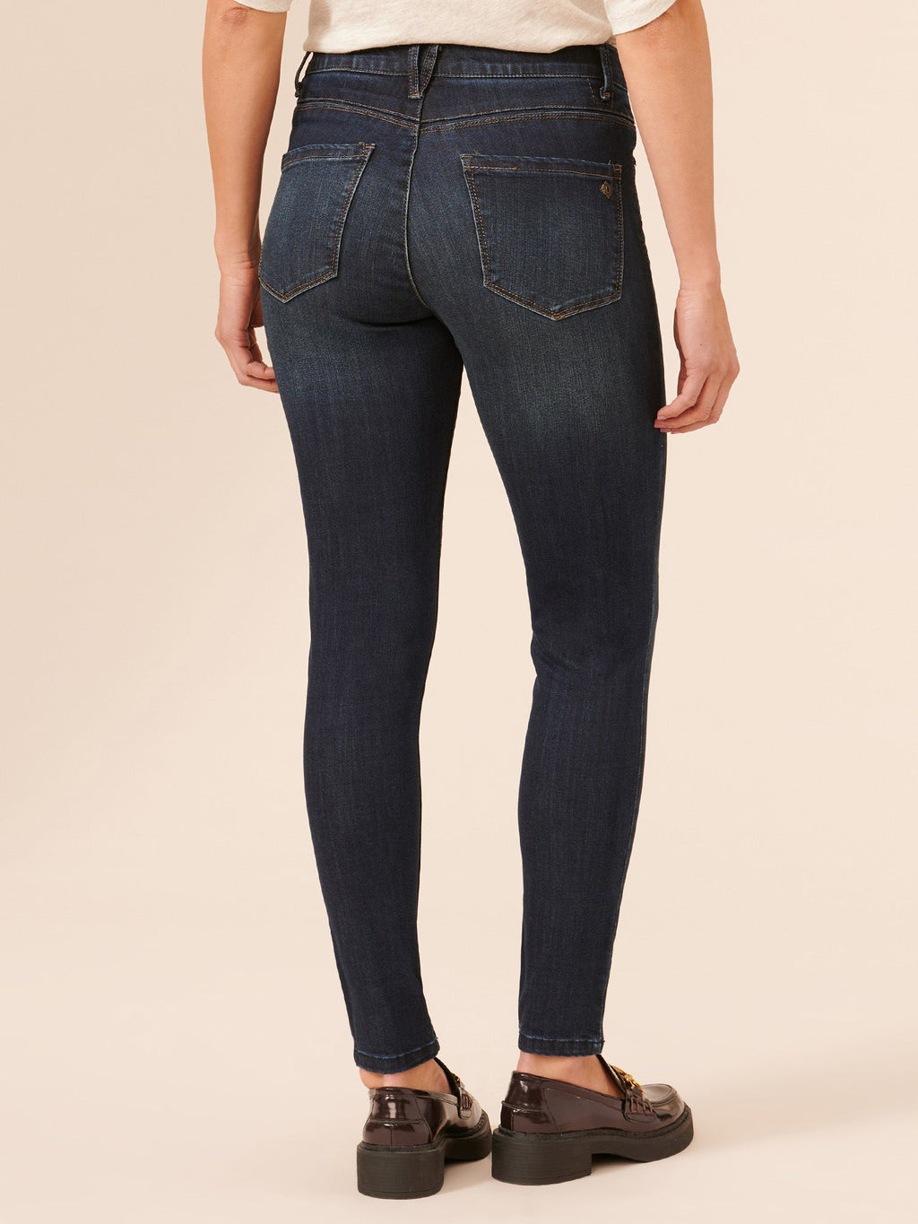 Ab"solution® Modern High Rise Ankle Length Skinny Jeans