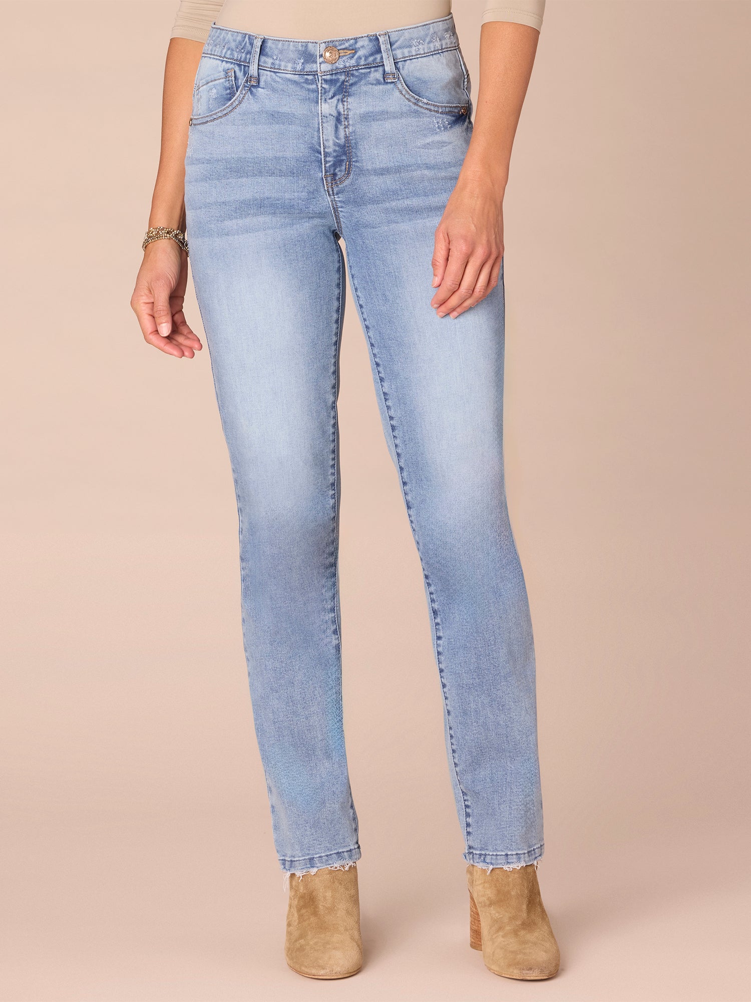 "Ab"solution® High Rise Vintage Straight Leg Jeans