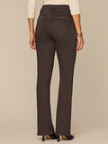 "Ab"solution® High Rise Itty Bitty Boot Pants with Rhinestones