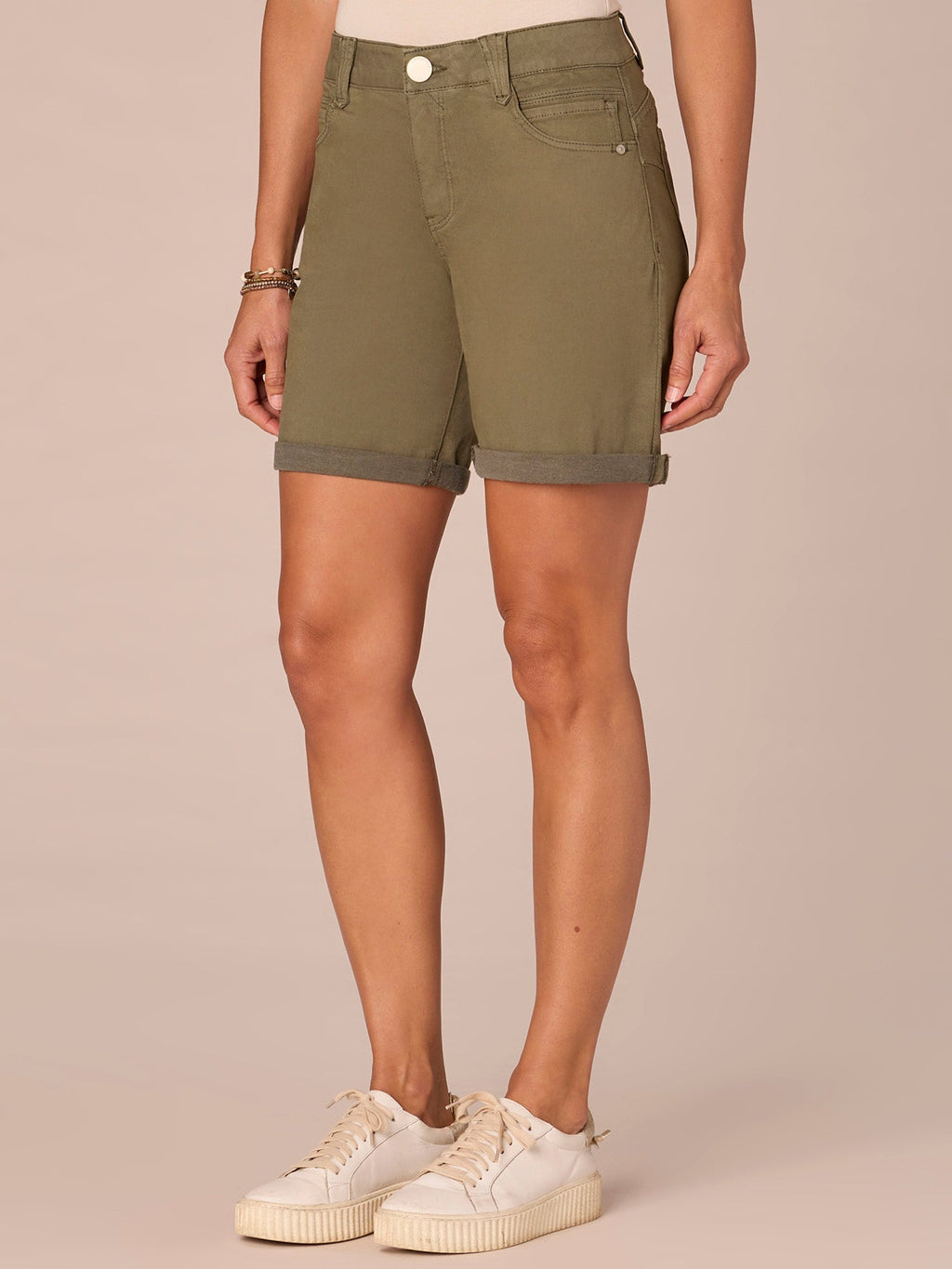 "Ab"solution® 7" Inseam Twill Colored Shorts