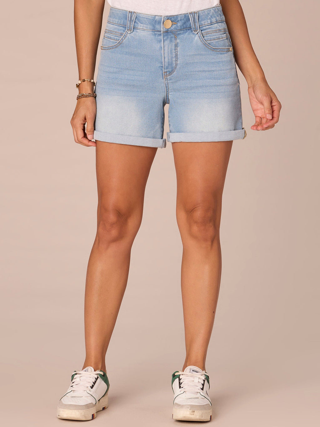 "Ab"solution Mid-Rise 5-Inch Inseam Shorts