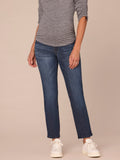 "Ab"solution Indigo Maternity Straight Leg Baby Bump Jeans