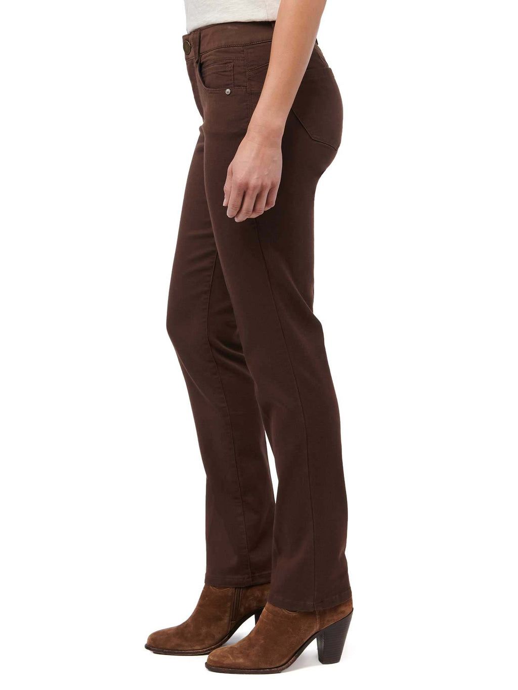 "Ab"solution® Straight Leg Petite Colored Jeans