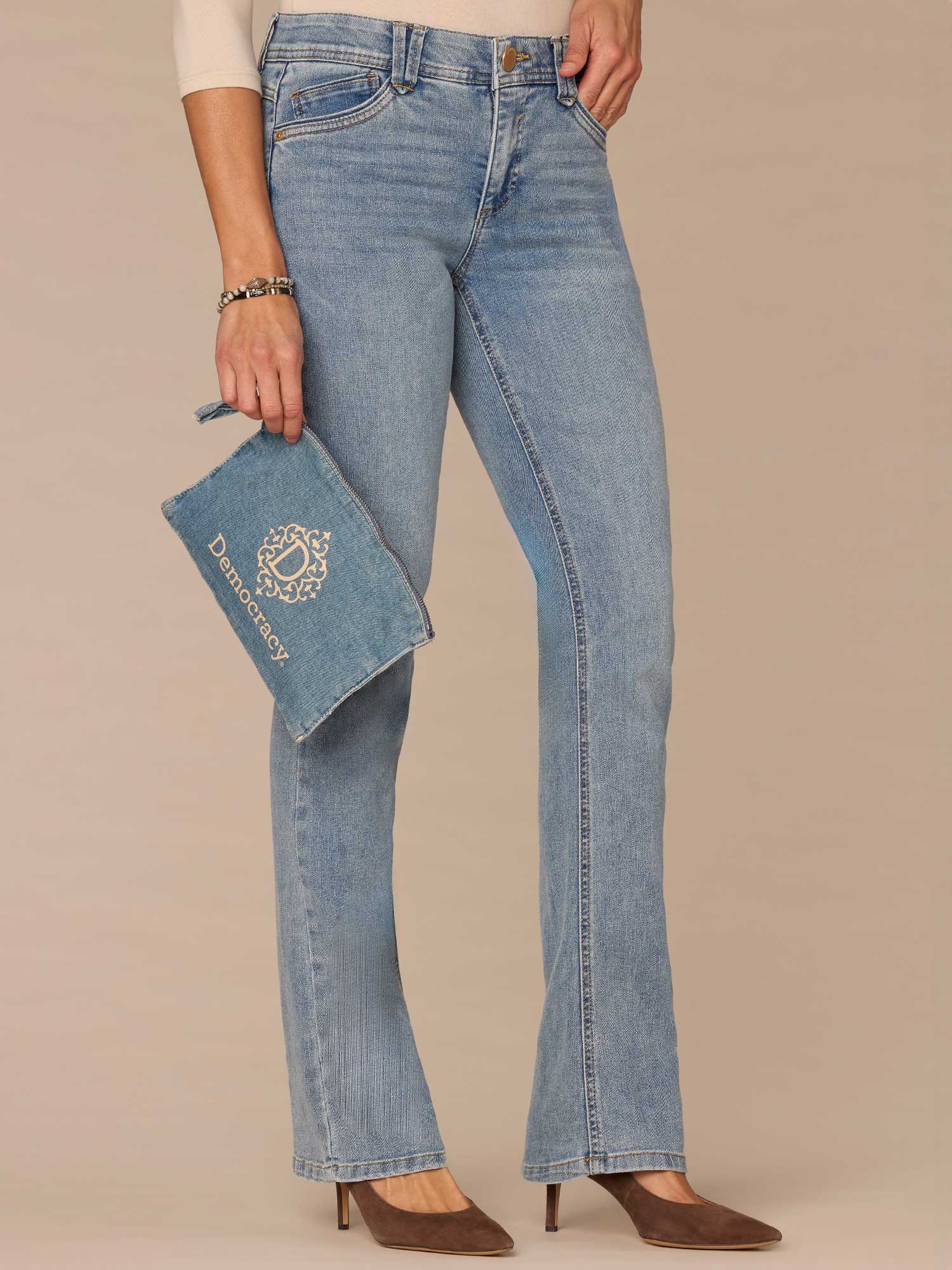Democracy Denim Pouch