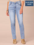 "Ab"solution® High Rise Vintage Plus Size Straight Leg Jeans