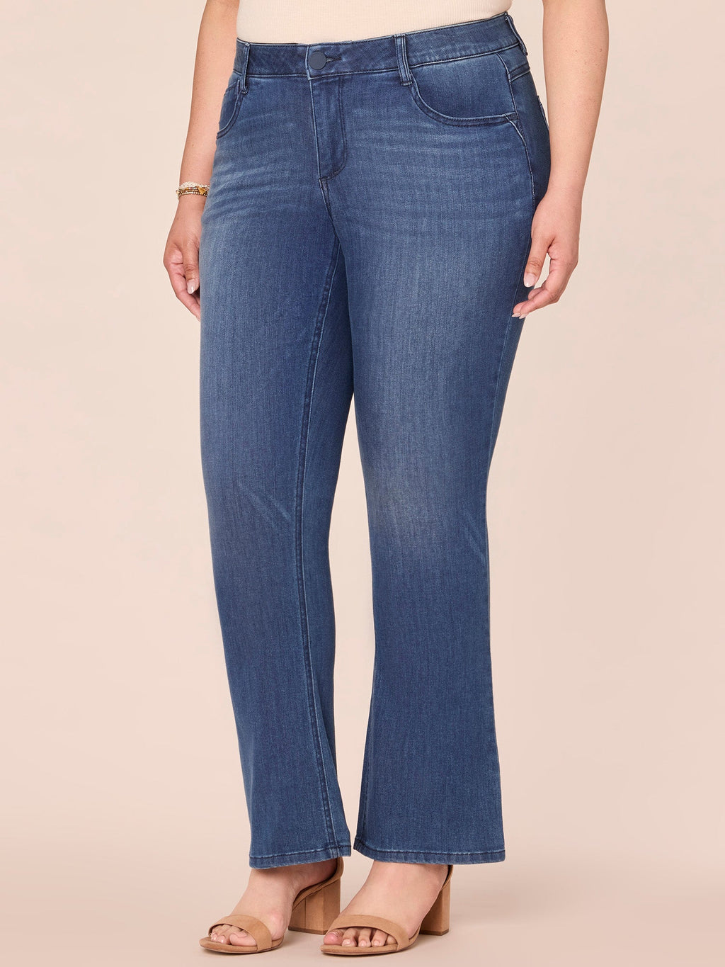 "Ab"solution® Itty Bitty Bootcut Plus Jeans
