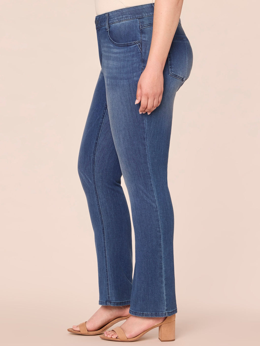 "Ab"solution® Itty Bitty Bootcut Plus Jeans