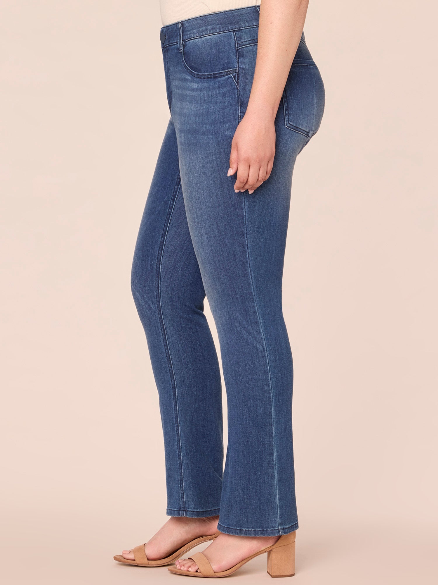 "Ab"solution® Itty Bitty Bootcut Plus Jeans