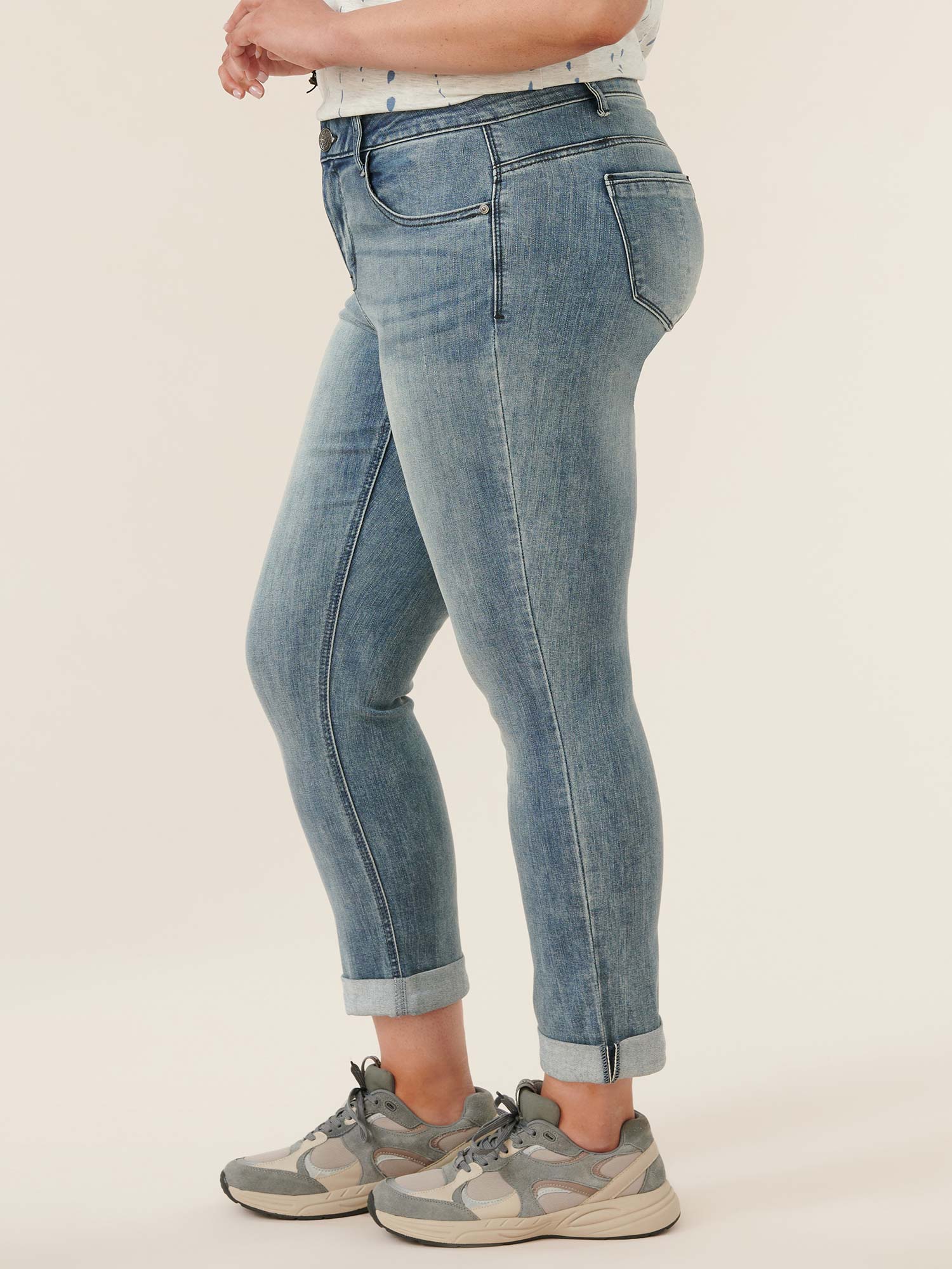 "Ab"solution® Girlfriend Blue Plus Jeans
