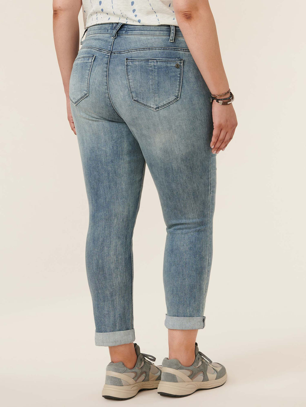 "Ab"solution® Girlfriend Blue Plus Jeans
