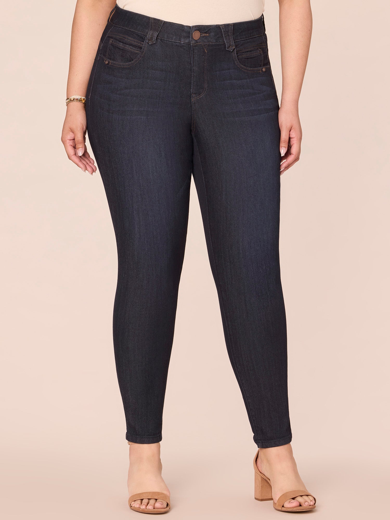 Dark Indigo "Ab"solution® Booty Lift Plus Jegging Jeans