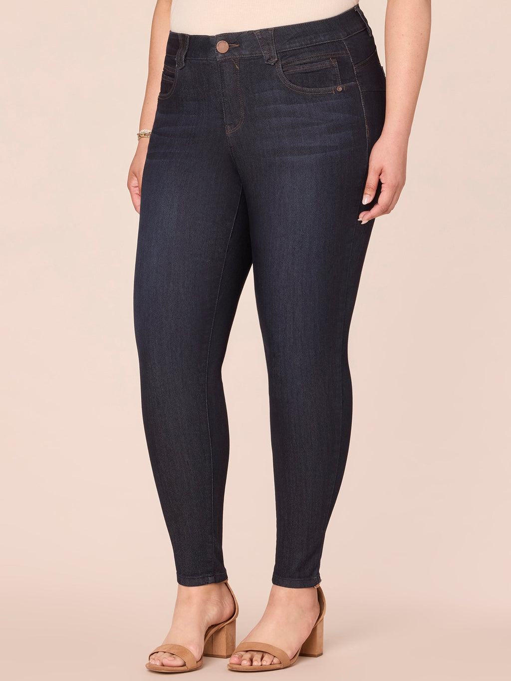 Dark Indigo "Ab"solution® Booty Lift Plus Jegging Jeans