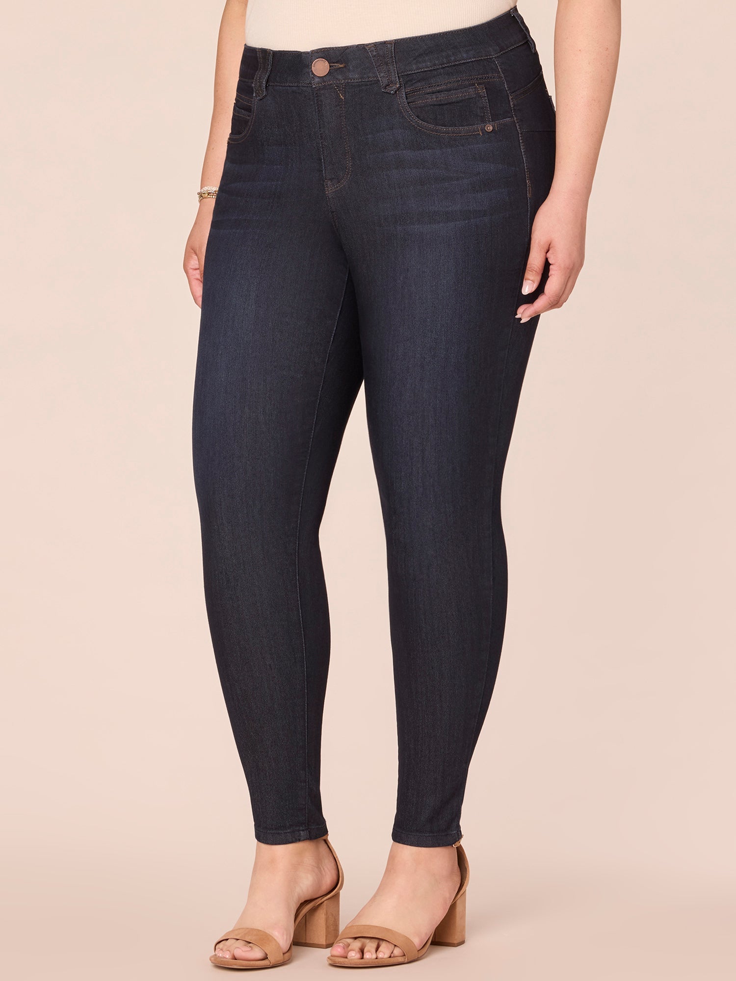 Dark Indigo "Ab"solution® Booty Lift Plus Jegging Jeans