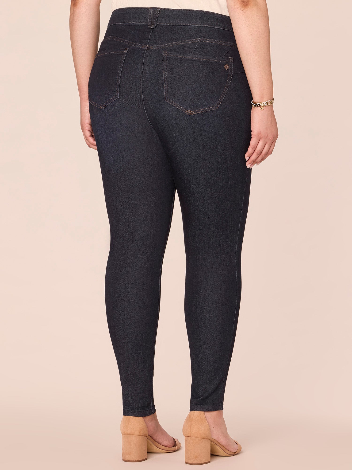 Dark Indigo "Ab"solution® Booty Lift Plus Jegging Jeans