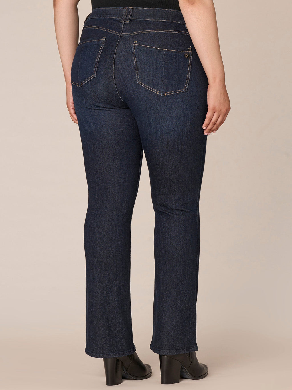 "Ab"solution® Indigo Itty Bitty Bootcut Plus Jeans