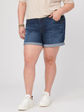 "Ab"solution® 5.5" Inseam Indigo Plus Shorts