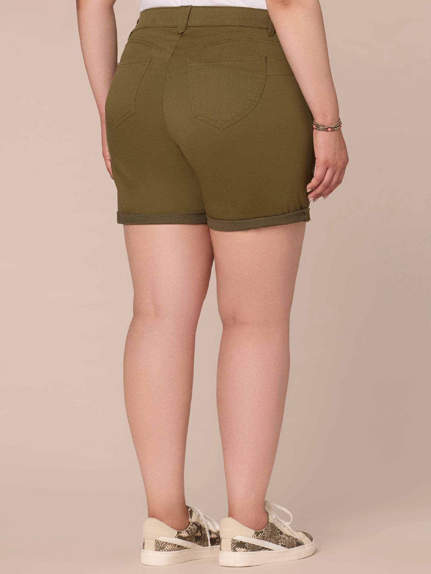 "Ab"solution® 7" Inseam Plus Colored Twill Shorts